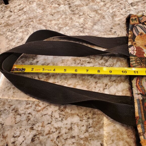 Handmade Elaine Of California Vintage Tapestry Tote Bag Childrens Hook and Loop - Picture 7 of 9